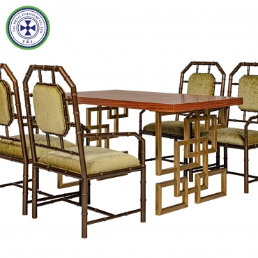 Writing Desk with Chairs