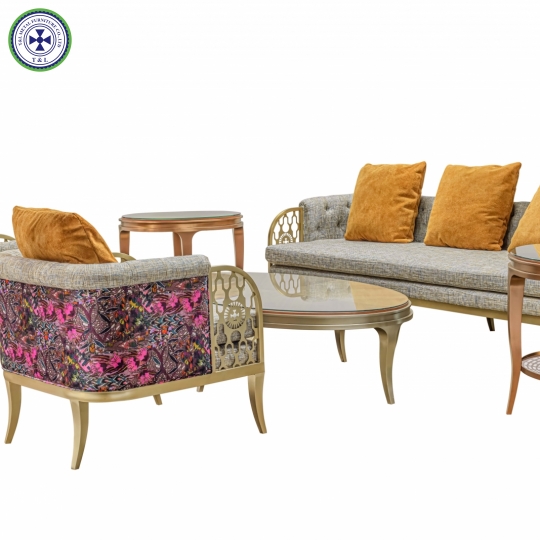 Metal Frame Sofa
